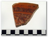 AZC 139 - Black-on-Orange Variant A-2g - Plate/Dish/Molcajete